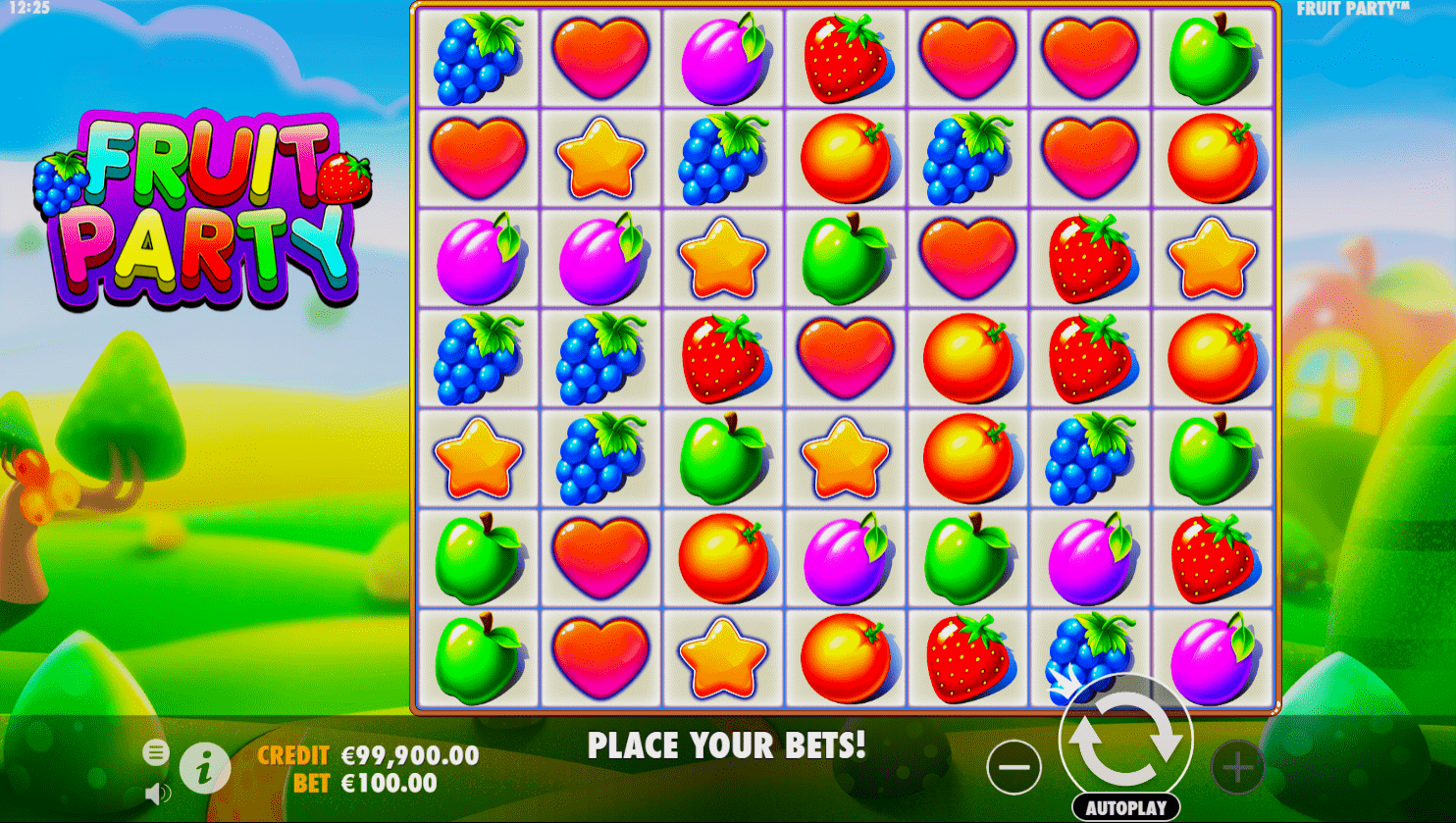 Slot Fruit Party Gameplay